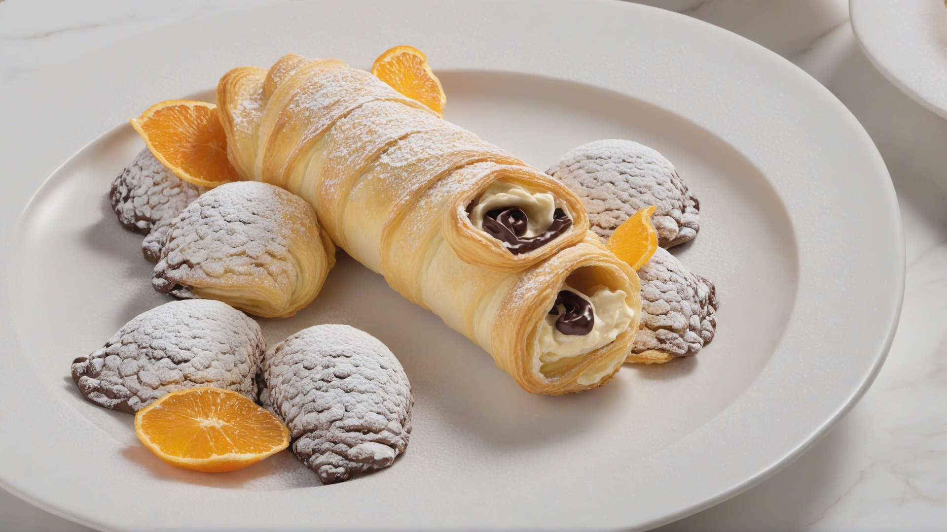 cannoli di pasta sfoglia